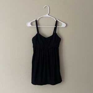 Lululemon Athletica Black Solid Exercise Workout Tank Top